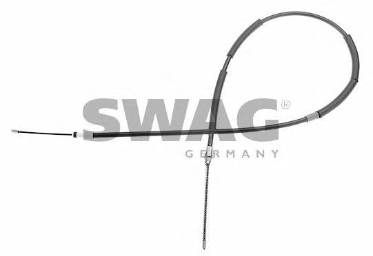 62917905 Swag cable de freno de mano trasero izquierdo