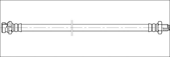 1903.42 Remsa tubo flexible de frenos trasero