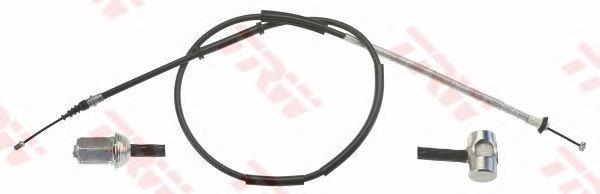 Cable de freno de mano trasero izquierdo 46813455 Fiat/Alfa/Lancia