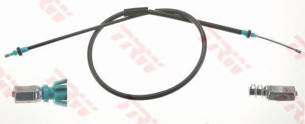 GCH458 TRW cable de freno de mano trasero derecho