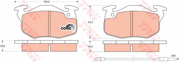 Pastillas freno delanteras Brembo DP61003 precio, desde 17,81 EUR