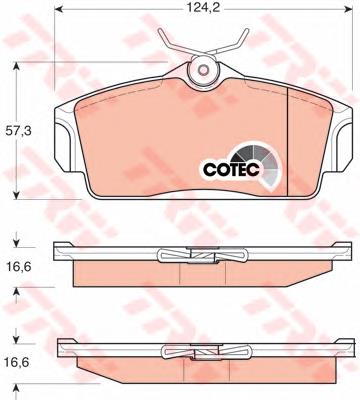 Pastillas de freno delanteras Nissan Primera P11