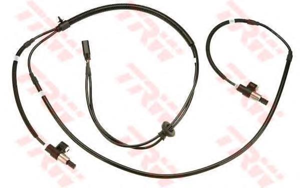 Sensor ABS, rueda trasera izquierda Ford Fiesta COURIER (J5S, J3S)