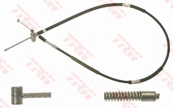 Cable de freno de mano trasero izquierdo BC280L Japan Parts