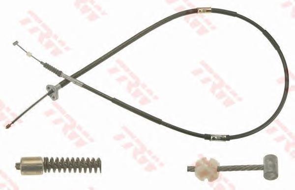 Cable de freno de mano trasero derecho BKB2225 Borg&beck