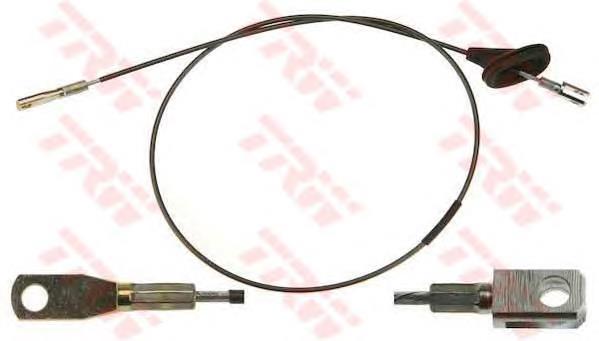 GCH2304 TRW cable de freno de mano trasero derecho