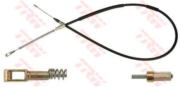 Cable de freno de mano trasero izquierdo 291609702G VAG