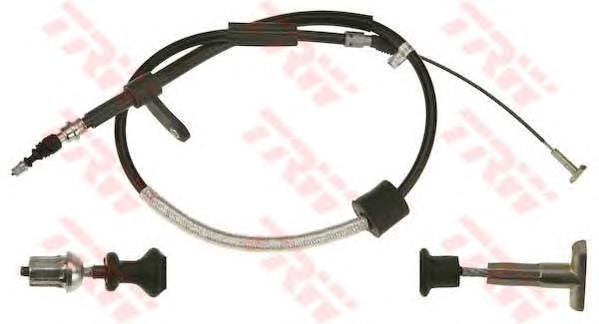 1103003 Beca Cables Cable de freno de mano trasero izquierdo