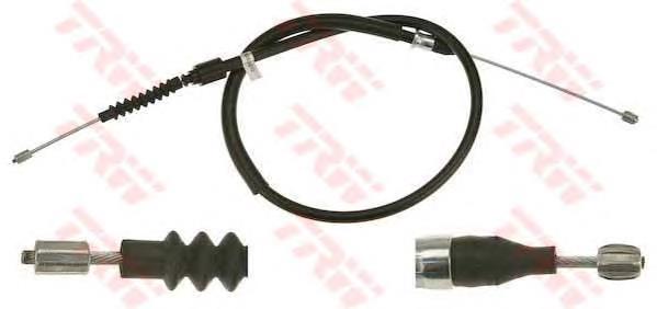 0522655 Opel cable de freno de mano trasero izquierdo