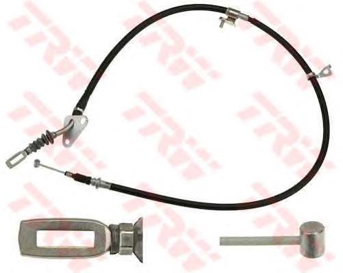 GCH2544 TRW cable de freno de mano trasero derecho