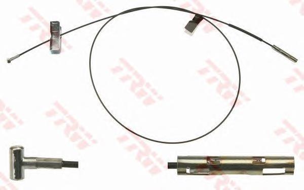 Cable intermedio de freno de mano GCH254 TRW