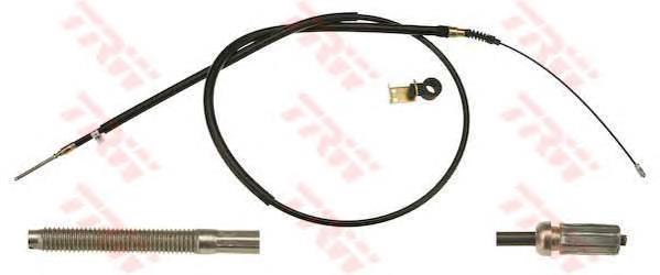 Cable de freno de mano trasero izquierdo BKB1262 Borg&beck