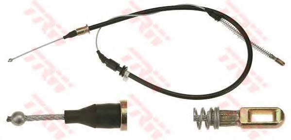 GCH1247 TRW cable de freno de mano trasero derecho