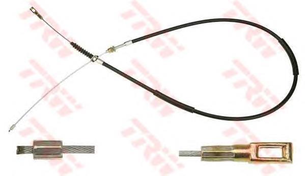 Cable de freno de mano trasero derecho/izquierdo BKB1239 Borg&beck