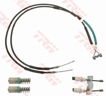 Cable de freno de mano trasero derecho/izquierdo 101813 Febi