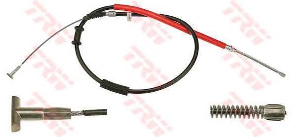 Cable de freno de mano trasero derecho 60809991 Fiat/Alfa/Lancia