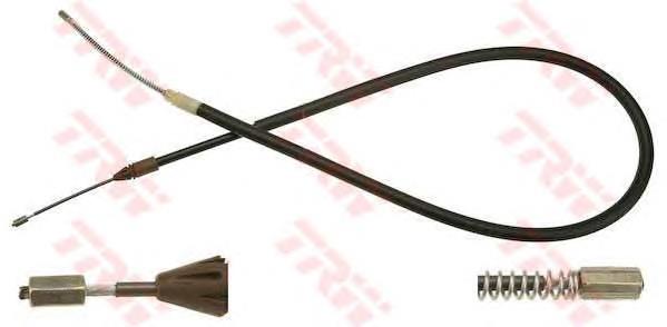 7700424923 Renault (RVI) cable de freno de mano trasero derecho/izquierdo