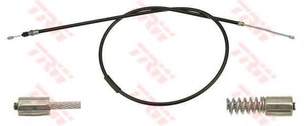 GCH1481 TRW cable de freno de mano trasero derecho