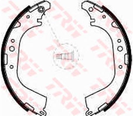 Zapatas de freno traseras TRW GS8501