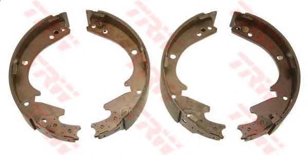 GF509AF Japan Parts Zapatas de freno de tambor traseras