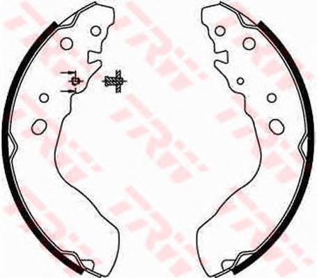 Zapatas de freno de tambor traseras TRW GS8641 precio, desde 47,65 EUR