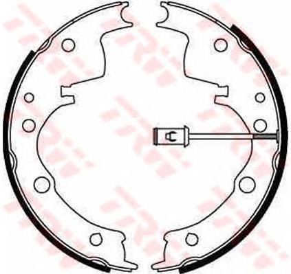 Comprar GS8598 TRW Forro de freno trasero (camión)