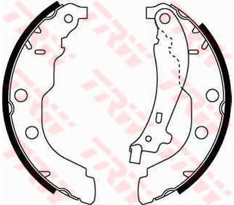 Zapatas de freno de tambor traseras TRW GS8617 precio, desde 33,86 EUR