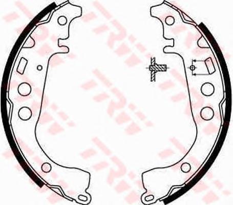 Zapatas de freno traseras TRW GS8673