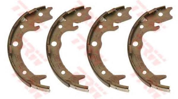 Comprar GS8697 TRW Juego de zapatas de frenos, freno de estacionamiento