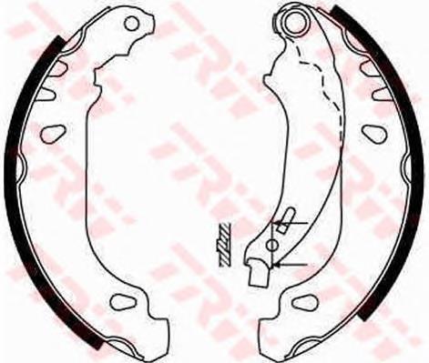 Comprar GS8669 TRW Zapatas de freno