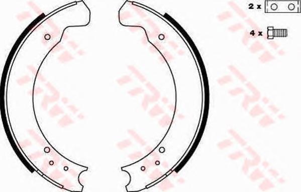 Comprar GS6075 TRW Zapatas de freno