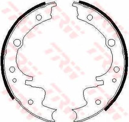 Zapatas de freno traseras TRW GS6220