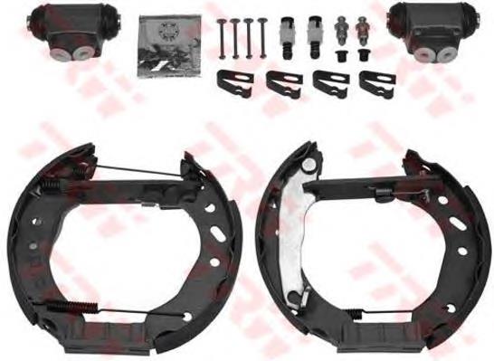 Zapatas de frenos de tambor traseras GSK1654 TRW