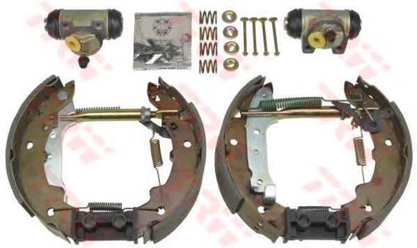 Zapatas de frenos de tambor traseras H68012 Brembo