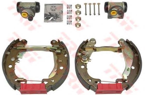 Zapatas de frenos de tambor traseras GSK1139 TRW