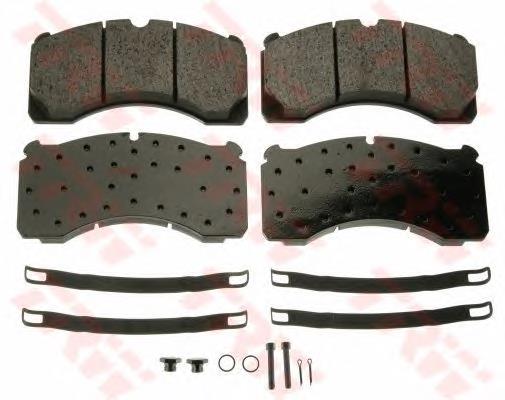 Pastillas de freno traseras GDB5082 TRW