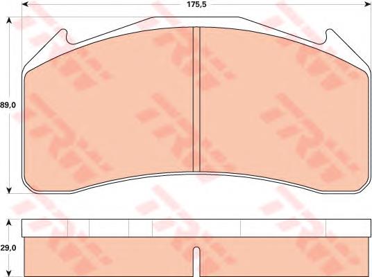 Pastillas traseras de freno TRW GDB5088 precio, desde 133,55 EUR
