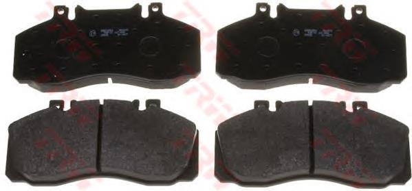 Pastillas de freno traseras GDB5050 TRW