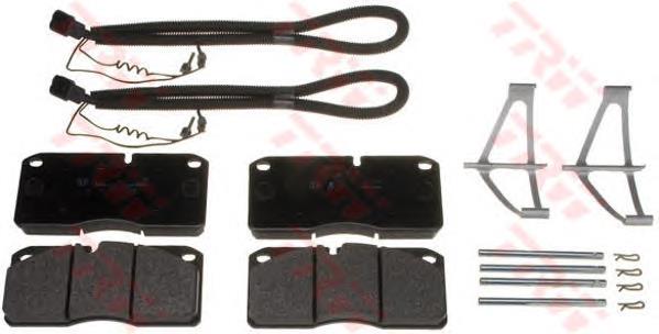 Pastillas de freno GDB5005 TRW