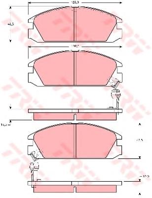 Comprar PA424AF Japan Parts Pastillas delanteras de freno