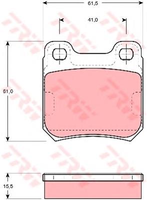 Pastillas traseras de freno TRW GDB914 precio, desde 16,78 EUR