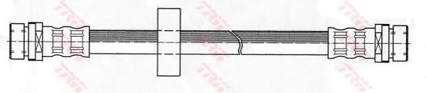 Comprar 080237 Cautex Latiguillo de freno trasero