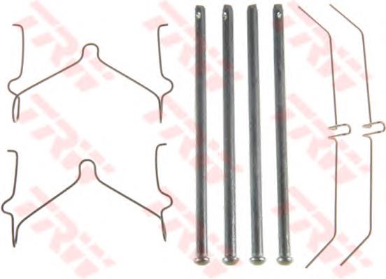 1701Q ABS Juego de reparación, pastillas de frenos