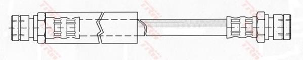 Latiguillo de freno delantero PHA247 TRW