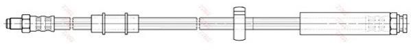 Latiguillos de freno delantero PHB301 TRW