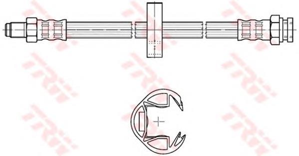 Tubo liquido de freno trasero Cautex 031271