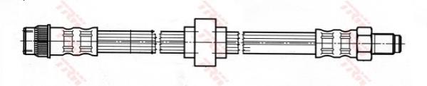 Latiguillo de freno delantero T68079 Brembo