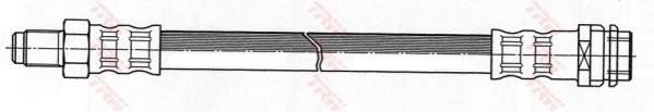 Tubo liquido de freno trasero TRW PHB447
