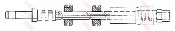 Comprar PHB446 TRW Latiguillos de freno delantero