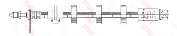 Comprar PHB367 TRW Latiguillos de freno delantero izquierdo